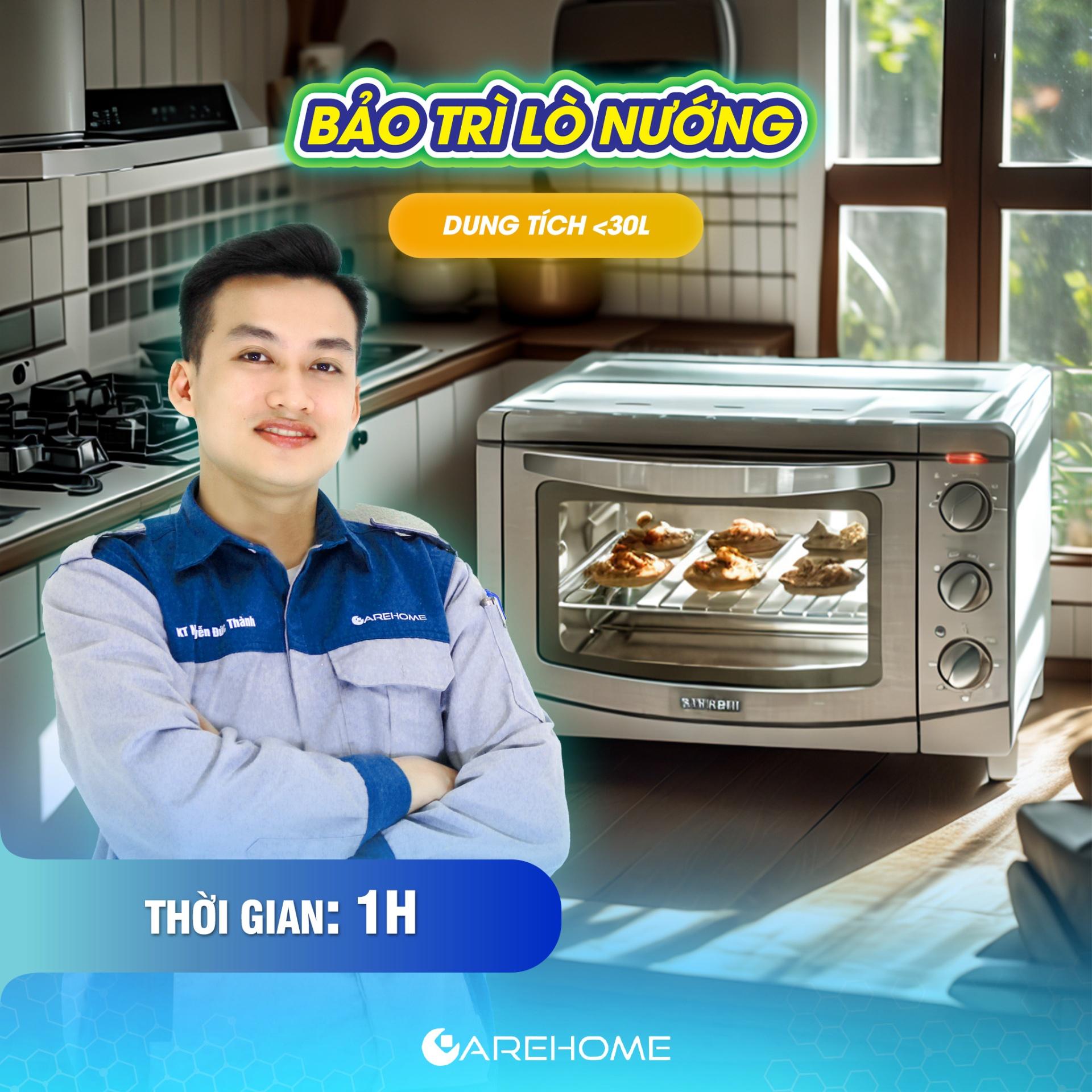 BẢO TRÌ LÒ NƯỚNG <30L