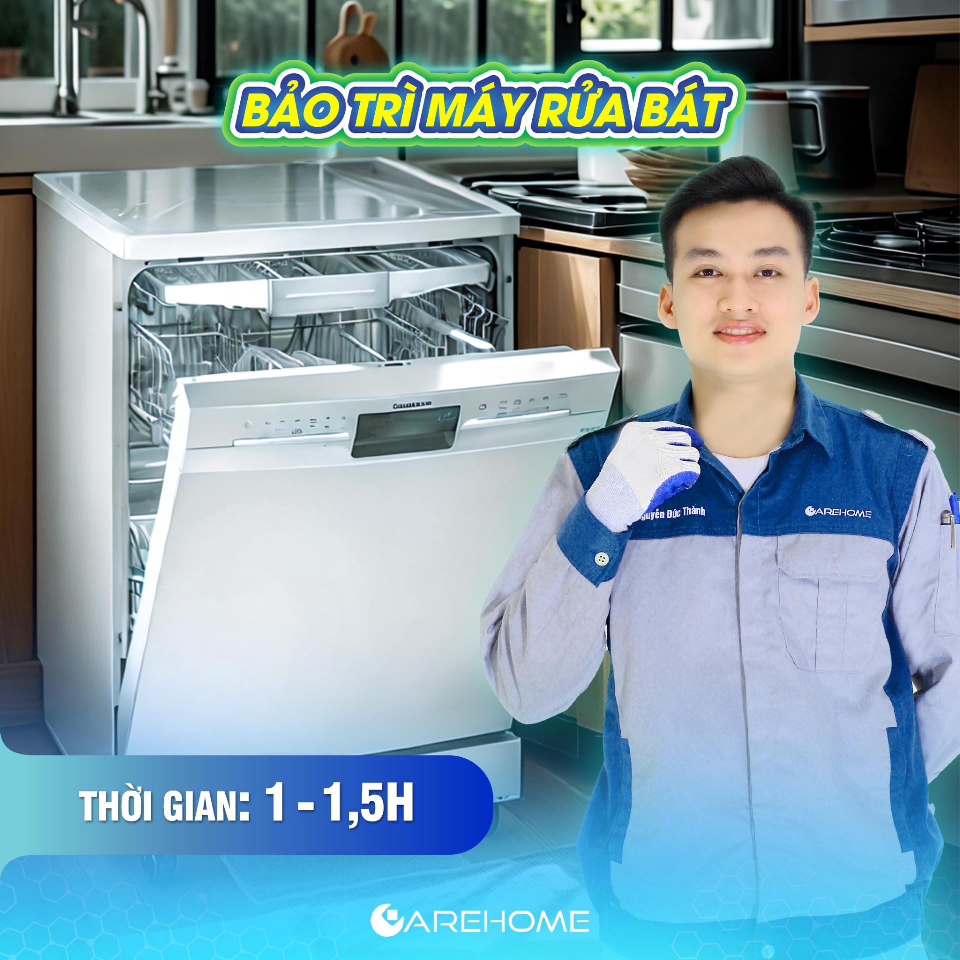 BẢO TRÌ MÁY RỬA BÁT